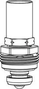 IMI-Hydronic-Engineering-IMI-HEIMEIER-Ersatz-Oberteil-RTL-mit-25-mm-Messinghuelse-ab-Baujahr-2012-1305-02-300 gallery number 1